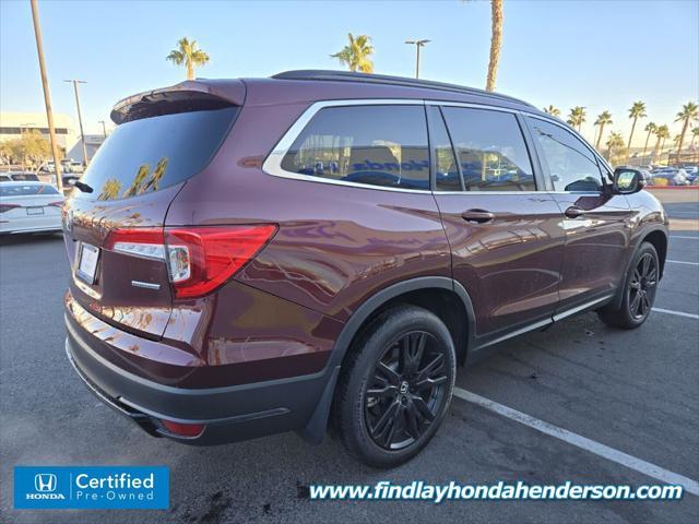 used 2022 Honda Pilot car, priced at $33,984