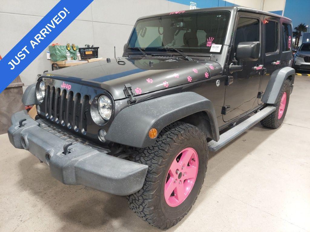 used 2016 Jeep Wrangler Unlimited car, priced at $22,995