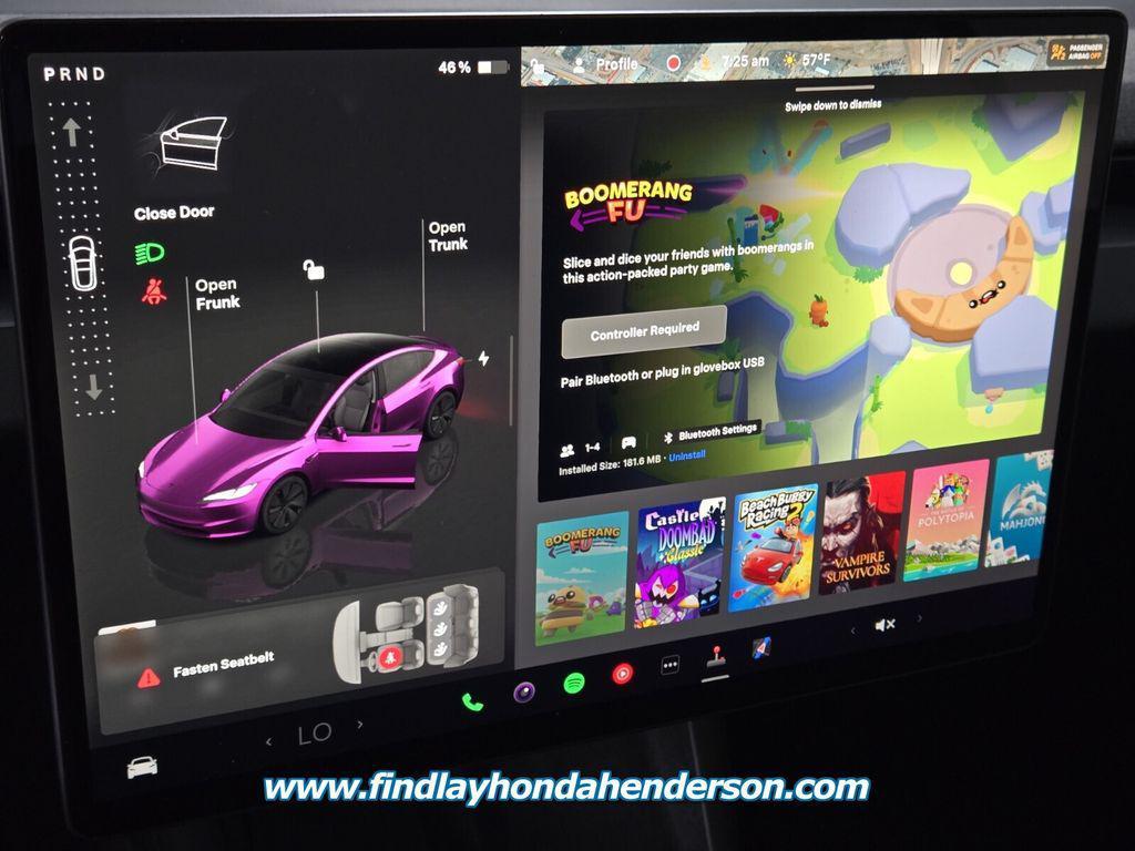 used 2025 Tesla Model 3 car, priced at $38,984