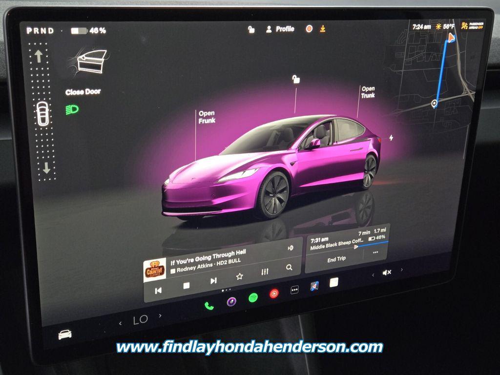 used 2025 Tesla Model 3 car, priced at $38,984