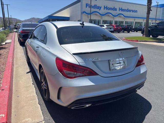 used 2018 Mercedes-Benz CLA 250 car, priced at $17,984