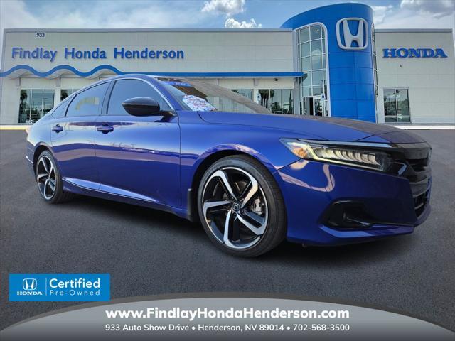 used 2022 Honda Accord car, priced at $28,484