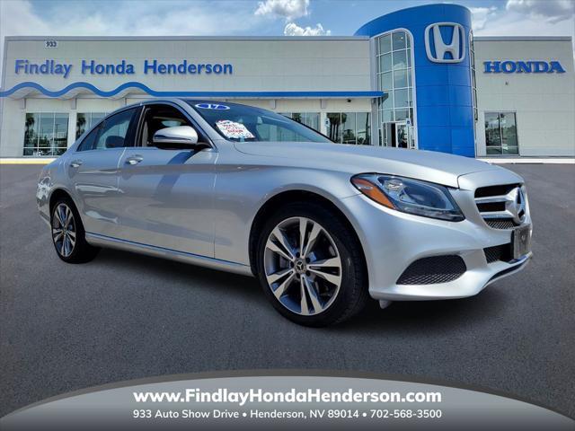 used 2017 Mercedes-Benz C-Class car, priced at $20,984