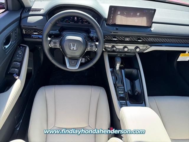 new 2025 Honda Accord Hybrid car, priced at $40,905