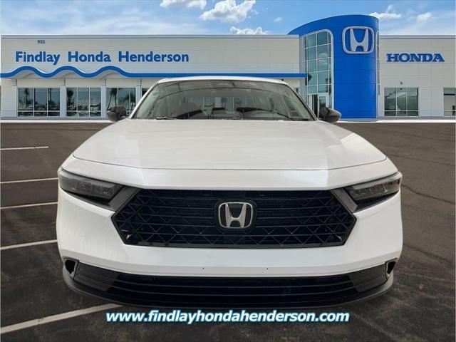 new 2025 Honda Accord car, priced at $32,165