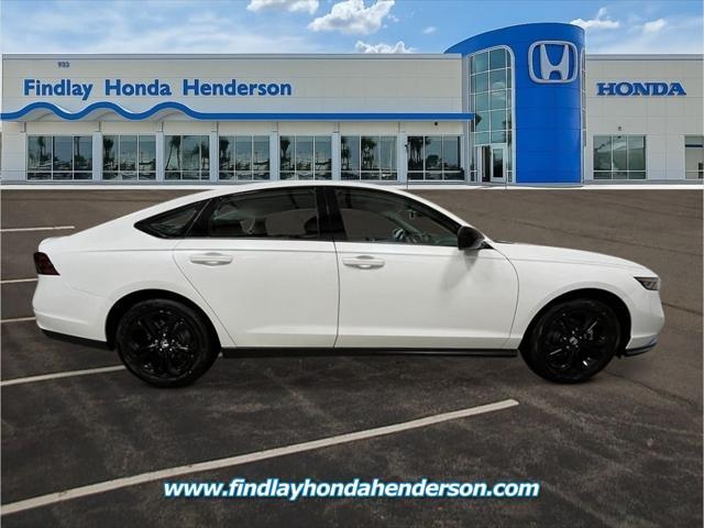 new 2025 Honda Accord car, priced at $32,165