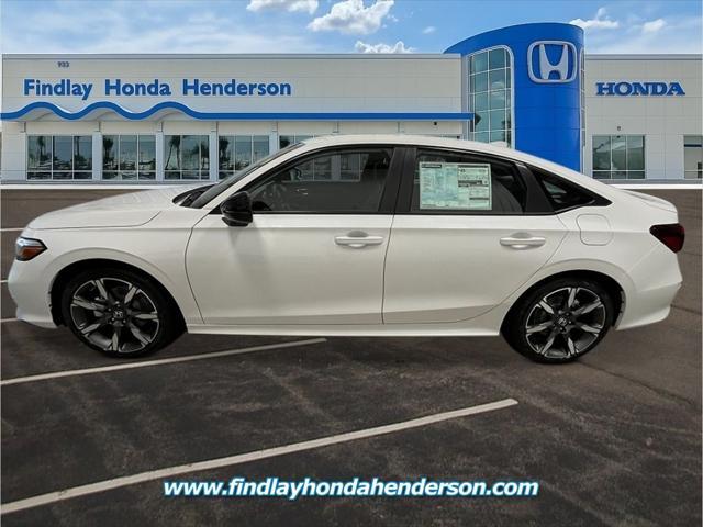 new 2025 Honda Civic Hybrid car, priced at $33,555