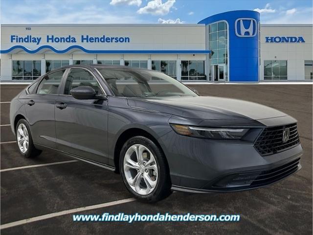 new 2025 Honda Accord car, priced at $29,445