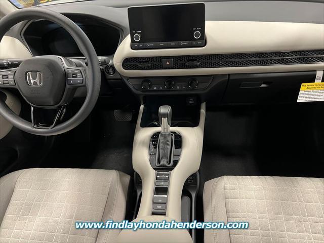 new 2025 Honda HR-V car, priced at $28,931