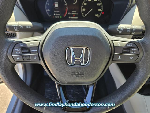 new 2025 Honda HR-V car, priced at $28,750