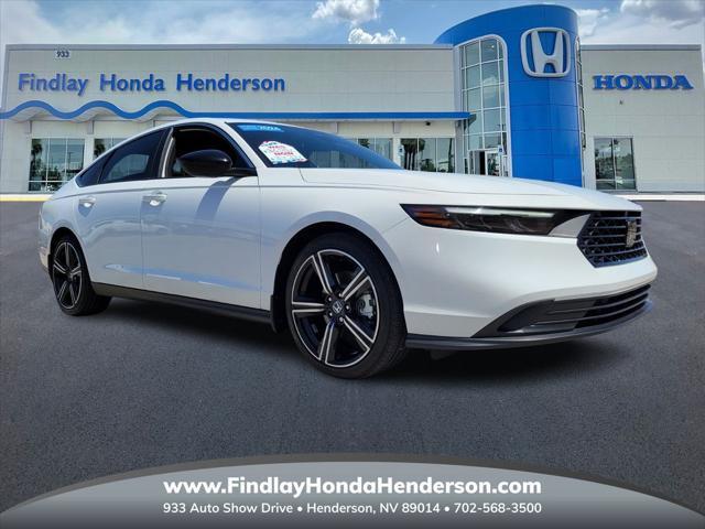 used 2024 Honda Accord Hybrid car, priced at $31,984