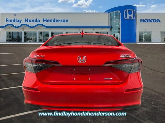 new 2025 Honda Civic Hybrid car, priced at $33,100