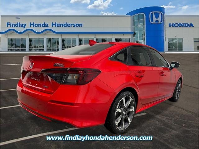 new 2025 Honda Civic Hybrid car, priced at $33,100