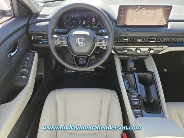 new 2025 Honda Accord Hybrid car, priced at $36,545