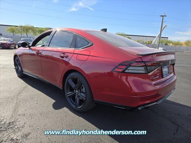 new 2024 Honda Accord Hybrid car, priced at $34,753