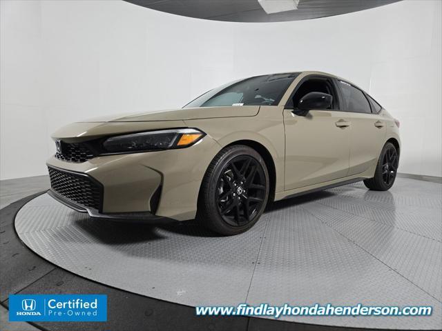 used 2025 Honda Civic car, priced at $26,984