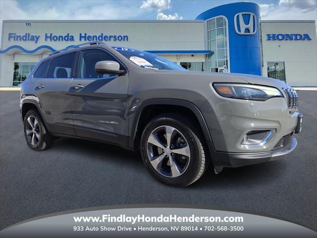 used 2019 Jeep Cherokee car, priced at $19,484