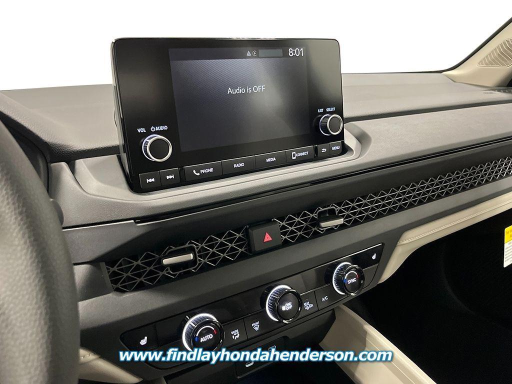 new 2025 Honda Accord car, priced at $30,911