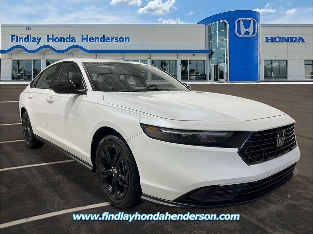 new 2025 Honda Accord car, priced at $30,911