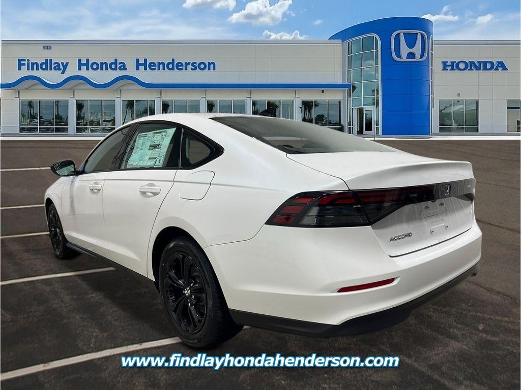 new 2025 Honda Accord car, priced at $30,911