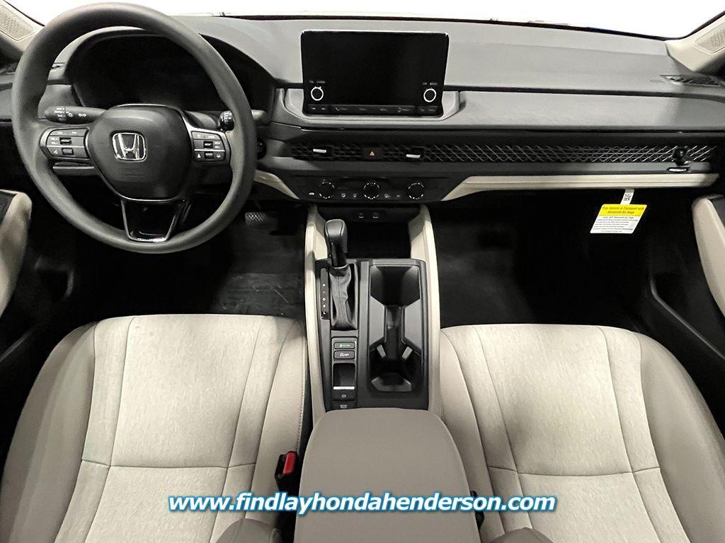 new 2025 Honda Accord car, priced at $30,911