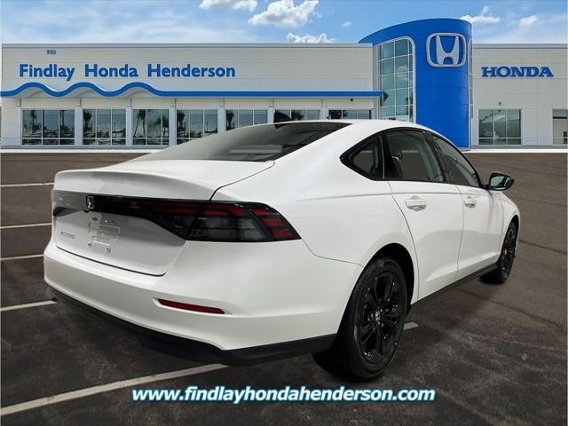 new 2025 Honda Accord car, priced at $32,165