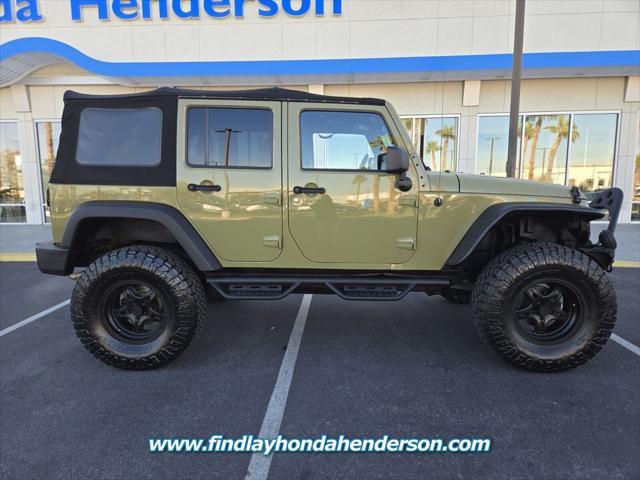 used 2013 Jeep Wrangler Unlimited car, priced at $22,984