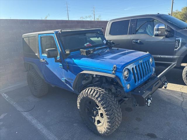 used 2015 Jeep Wrangler car, priced at $20,484