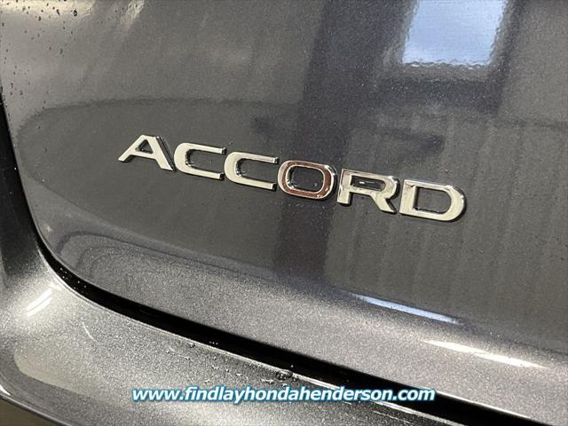 new 2025 Honda Accord car, priced at $29,445