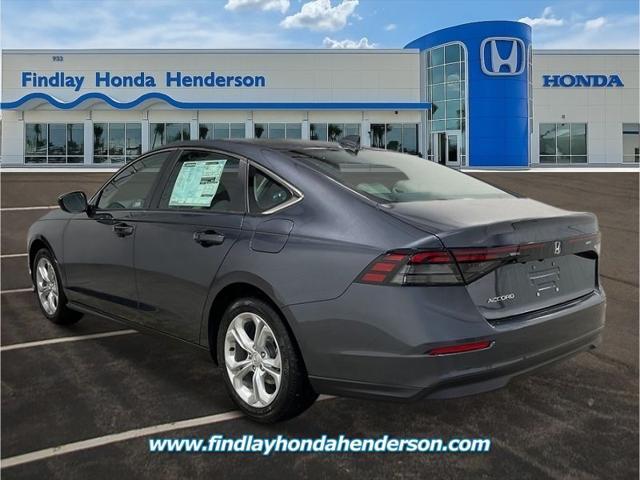 new 2025 Honda Accord car, priced at $29,445