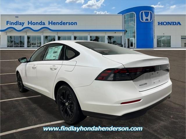 new 2025 Honda Accord car, priced at $32,165