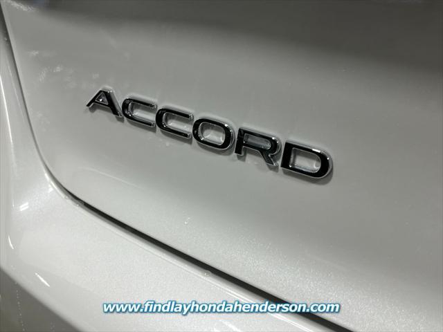 new 2025 Honda Accord car, priced at $32,165