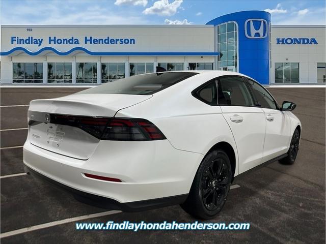 new 2025 Honda Accord car, priced at $32,165