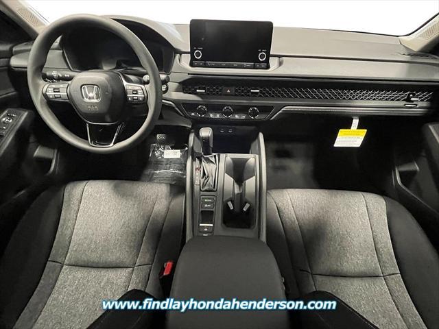 new 2025 Honda Accord car, priced at $32,165