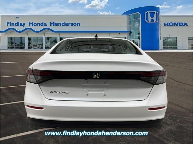 new 2025 Honda Accord car, priced at $32,165
