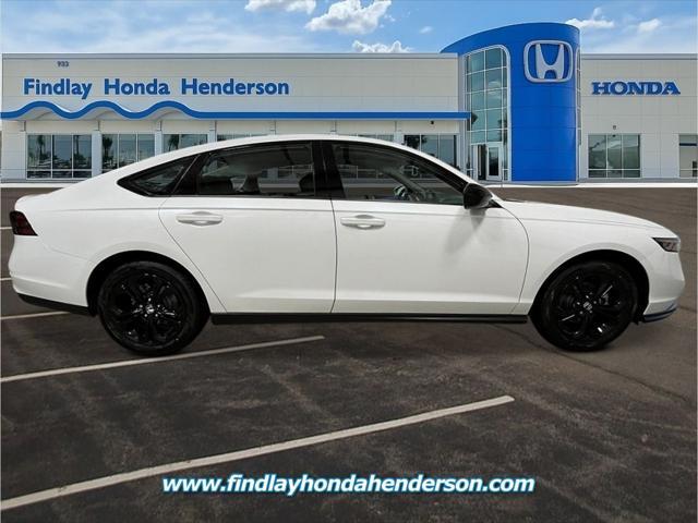 new 2025 Honda Accord car, priced at $32,165