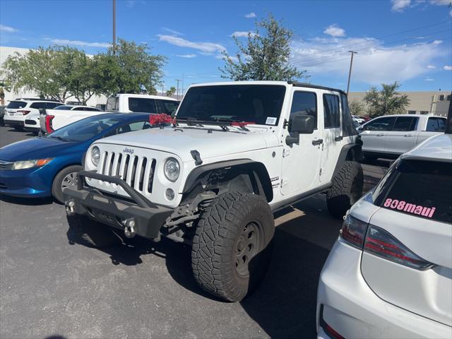 used 2017 Jeep Wrangler Unlimited car, priced at $24,984