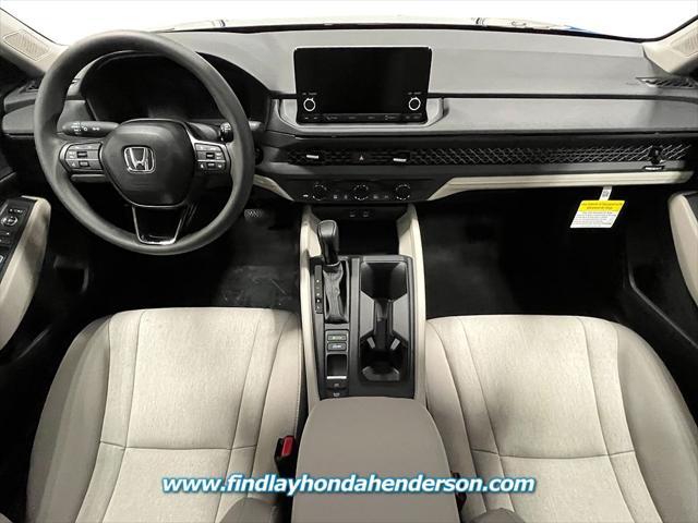 new 2025 Honda Accord car, priced at $31,710