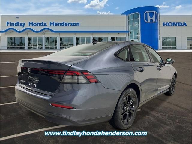 new 2025 Honda Accord car, priced at $31,710
