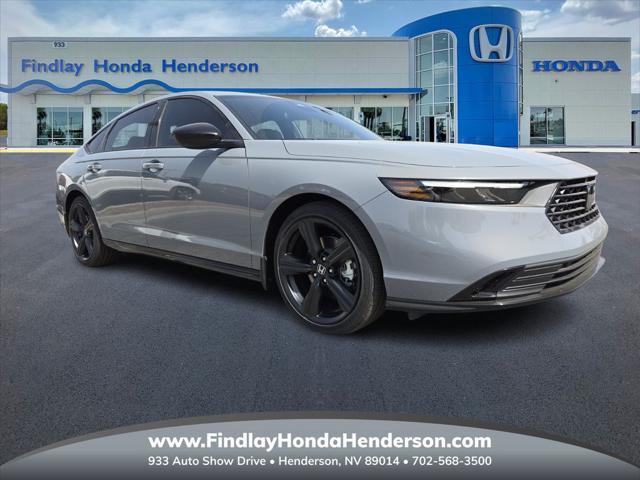 new 2024 Honda Accord Hybrid car, priced at $34,753