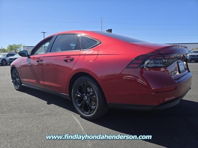 new 2025 Honda Accord car, priced at $32,165