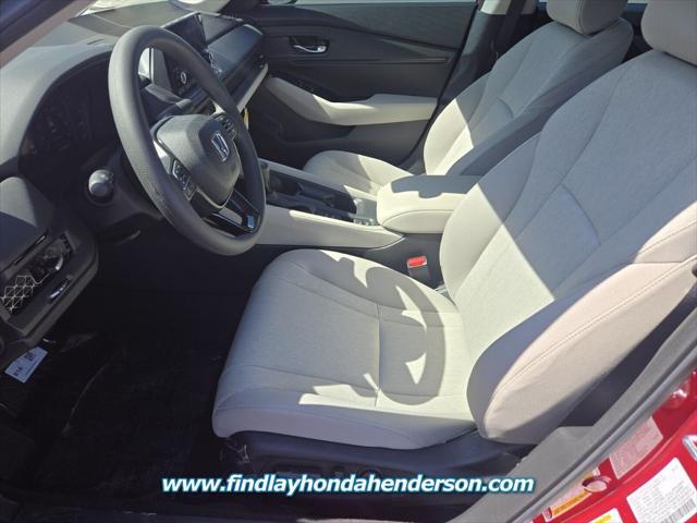 new 2025 Honda Accord car, priced at $32,165