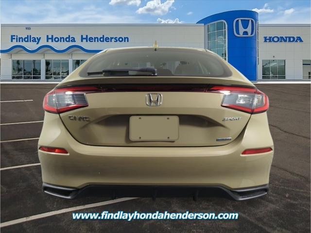 new 2025 Honda Civic Hybrid car, priced at $31,598