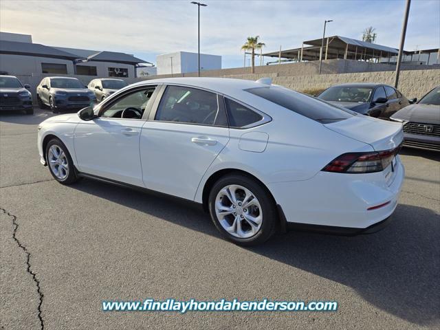 new 2025 Honda Accord car, priced at $29,845