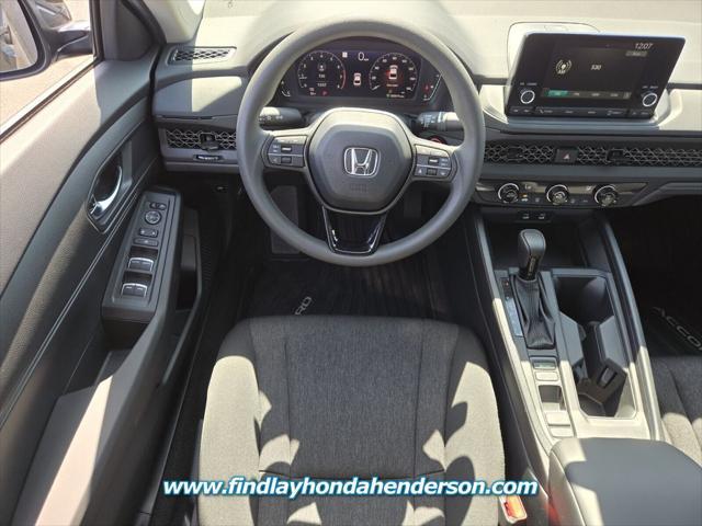 new 2024 Honda Accord car, priced at $27,963