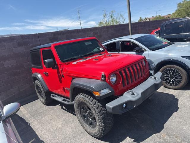 used 2020 Jeep Wrangler car, priced at $27,995