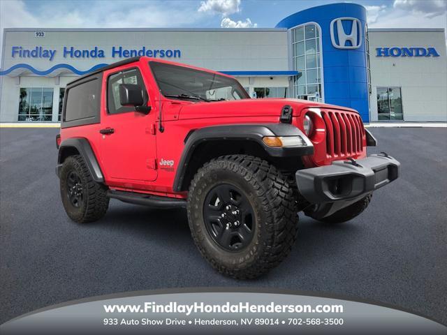 used 2020 Jeep Wrangler car, priced at $24,984