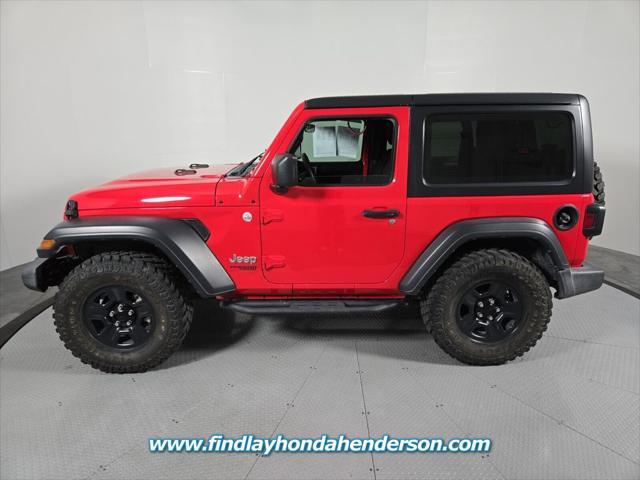 used 2020 Jeep Wrangler car, priced at $24,984