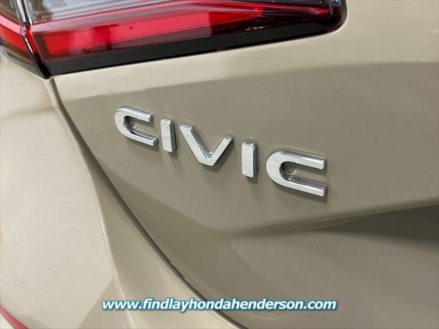 new 2025 Honda Civic car, priced at $29,448