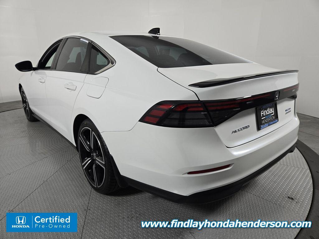 used 2023 Honda Accord Hybrid car, priced at $27,484